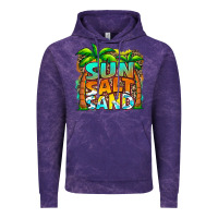 Cloud Purple sun salt sand summer Vintage Hoodie - Jasminsmagicworld