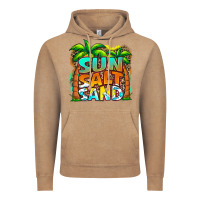 Vintage Coffee sun salt sand summer Vintage Hoodie - Jasminsmagicworld