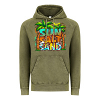 Vintage Olive sun salt sand summer Vintage Hoodie - Jasminsmagicworld