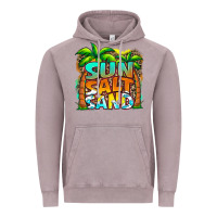 Vintage Zinc sun salt sand summer Vintage Hoodie - Jasminsmagicworld