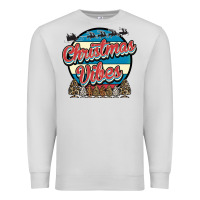 Dove Grey Christmas Vibes Premium Sweatshirt - Bettercallsaul