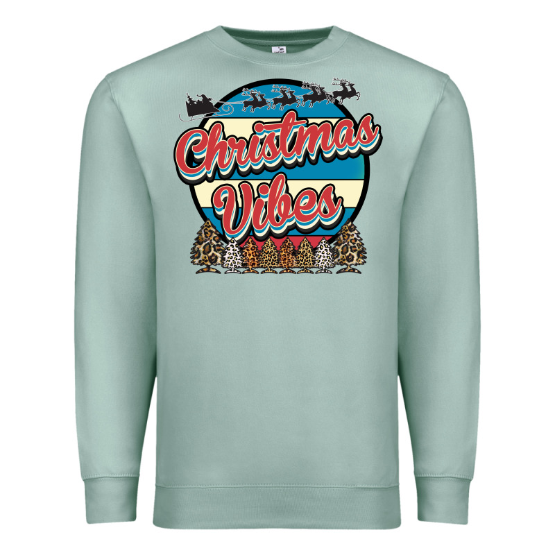 Christmas Vibes Premium Sweatshirt by Bettercallsaul | Teevron