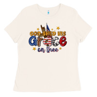 Bone god shed his grace on thee Ladies Tee - texasbilliewilder