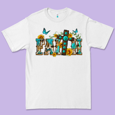 Western Faith Premium Tee Designed By Zillion Design Studio