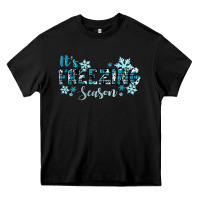 Black it's freezing season winter Heavy Core Tee - RanaPortraitStore