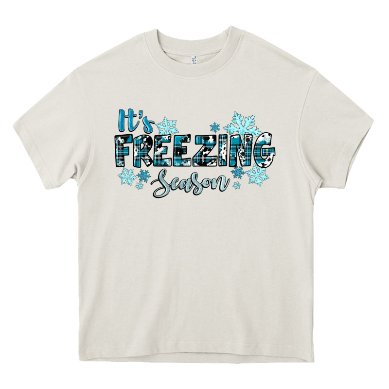 It's Freezing Season Winter Heavy Core Tee by RanaPortraitStore | Teevron