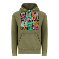 Vintage Olive summer leopard tie dye Vintage Hoodie - Jasminsmagicworld