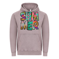 Vintage Zinc summer leopard tie dye Vintage Hoodie - Jasminsmagicworld