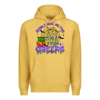 Antique Gold people give me the creeps Premium Hoodie - NancyCooperArtShop