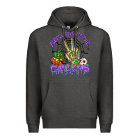 Charcoal Heather people give me the creeps Premium Hoodie - NancyCooperArtShop