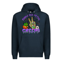 Navy people give me the creeps Premium Hoodie - NancyCooperArtShop