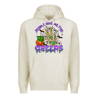 Oatmeal Heather people give me the creeps Premium Hoodie - NancyCooperArtShop