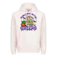 Pale Pink people give me the creeps Premium Hoodie - NancyCooperArtShop