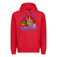 Red people give me the creeps Premium Hoodie - NancyCooperArtShop