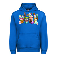Cobalt Easter coffee cups Easter Day Urban Hoodie - CowGirlArtShop