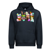 Navy Easter coffee cups Easter Day Urban Hoodie - CowGirlArtShop