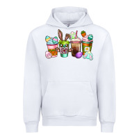White Easter coffee cups Easter Day Urban Hoodie - CowGirlArtShop