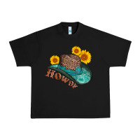 Black howdy leopard tooled leather hat Urban Heavy Tee - AdoDesignShop