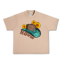 Burro howdy leopard tooled leather hat Urban Heavy Tee - AdoDesignShop