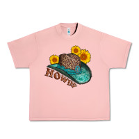 Salmon howdy leopard tooled leather hat Urban Heavy Tee - AdoDesignShop