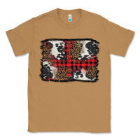 Toasted Coconut Christmas red plaid background Classic Tee - BarkalooDesign