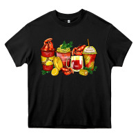 Black crawfish coffee cups Heavy Core Tee - Zillion Design Studio