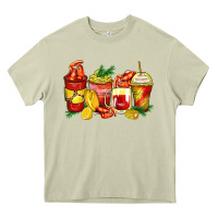 Mossy crawfish coffee cups Heavy Core Tee - Zillion Design Studio