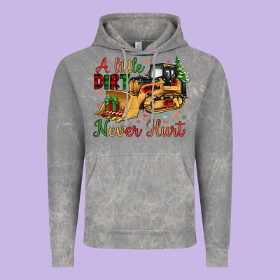 Christmas A Little Dirt Never Hurt Vintage Hoodie Designed By Artiststas