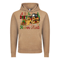 Vintage Coffee Christmas A Little Dirt Never Hurt Vintage Hoodie - Artiststas