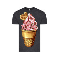 Vintage Black ice cream fast food Vintage Tee - AdoDesignShop
