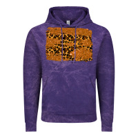 Cloud Purple leopard glitter background Vintage Hoodie - RanaPortraitStore