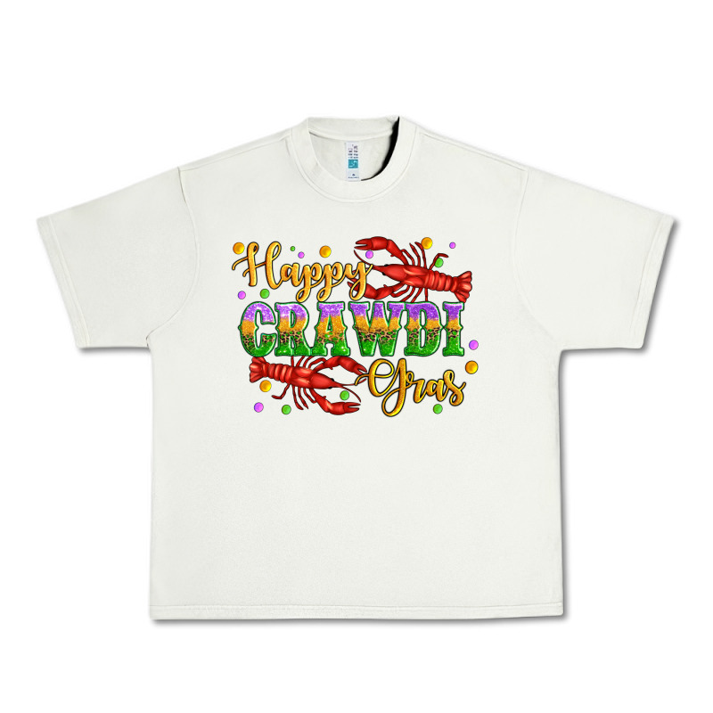 Happy Crawdi Gras With Crawfish Urban Heavy Tee by Artiststas | Teevron