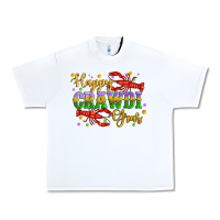 White happy crawdi gras with crawfish Urban Heavy Tee - Artiststas