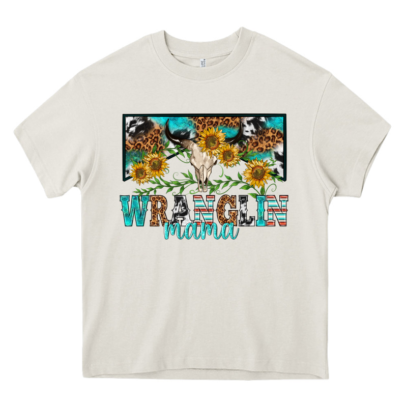 Wranglin Mama Heavy Core Tee by texasbilliewilder | Teevron