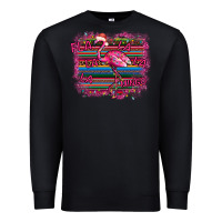 Black Flamingo Christmas Premium Sweatshirt - Bettercallsaul