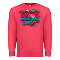 Cardinal Flamingo Christmas Premium Sweatshirt - Bettercallsaul
