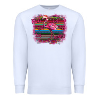 White Flamingo Christmas Premium Sweatshirt - Bettercallsaul