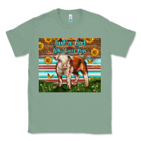 Sage Just A Girl Who Loves Pig Classic Tee - LillyAllenDesigns