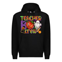 Black Teacher Boo Crew Premium Hoodie - texasbilliewilder