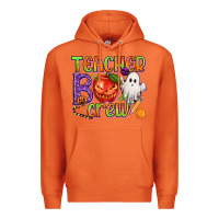 Carrot Teacher Boo Crew Premium Hoodie - texasbilliewilder