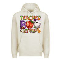 Oatmeal Heather Teacher Boo Crew Premium Hoodie - texasbilliewilder