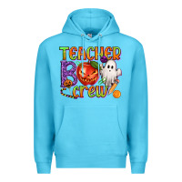 Ocean Blue Teacher Boo Crew Premium Hoodie - texasbilliewilder
