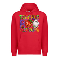 Red Teacher Boo Crew Premium Hoodie - texasbilliewilder