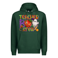 Sports Green Teacher Boo Crew Premium Hoodie - texasbilliewilder