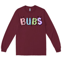 Burgundy bubs Long Sleeve Tee - MaliasSmallBusiness
