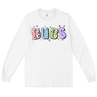 White bubs Long Sleeve Tee - MaliasSmallBusiness