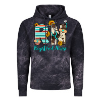 Cloud Black rn registered nurse Vintage Hoodie - Artiststas