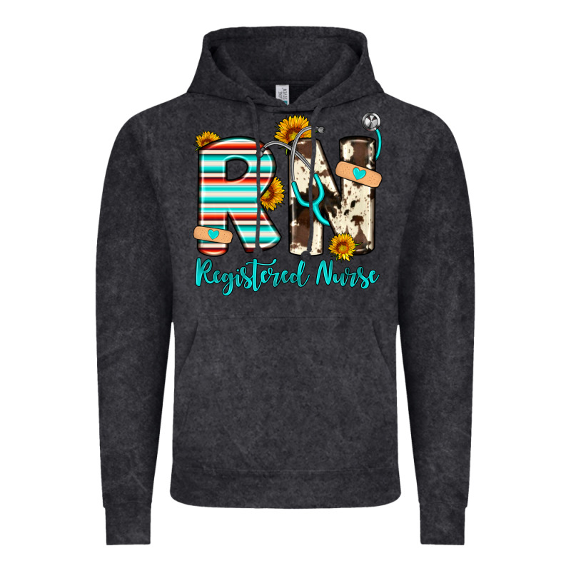 Rn Registered Nurse Vintage Hoodie by Artiststas | Teevron