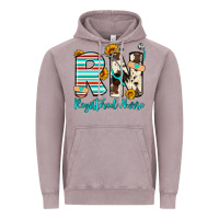Vintage Zinc rn registered nurse Vintage Hoodie - Artiststas