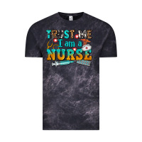 Cloud Black trust me i am a nurse Vintage Tee - AdoDesignShop